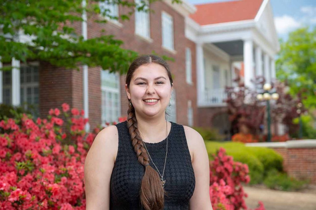 Taylor Glover. Photo by Kevin Bain/The University of Mississippi Marketing Communications