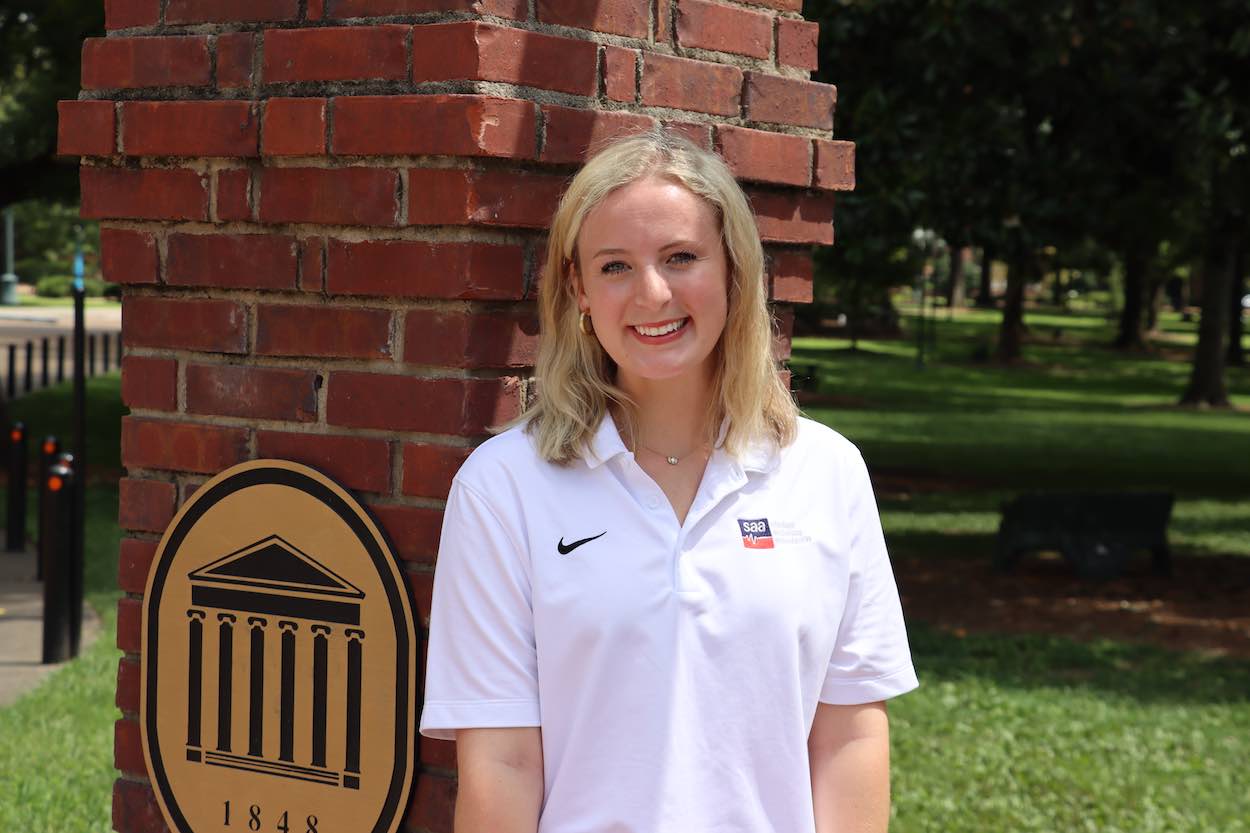 Emmaline Schild was active in the Student Activities Association throughout her time at Ole Miss. Submitted photo